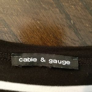 Cable & Gauge Tops - Fitted Shirt! Cable & Gauge Tops - Fitted Shirt!